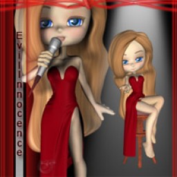 Lounge Singer Poses and Props - For Cookie Image