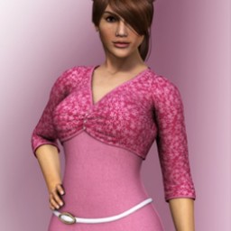 Pink Luv: HeartThrob Top for Dawn Image