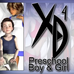 Preschool Boy and Girl CrossDresser License Image