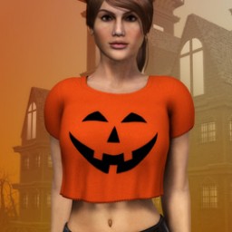 Pumpkin Shirt for Dawn image