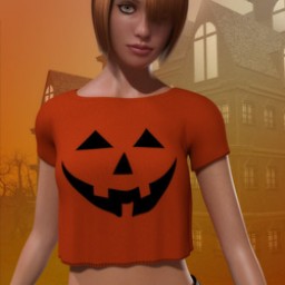 Pumpkin Shirt for La Femme image