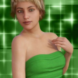 Shamrock Suit for Genesis 8 Female image