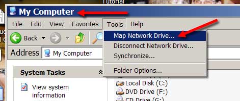 Adding a Networked Drive